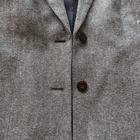 Calvin Klein Wool Blend Two-Button Blazer Size 8 NWOT - Picture 6 of 15